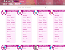Tablet Screenshot of milanunciosex.com